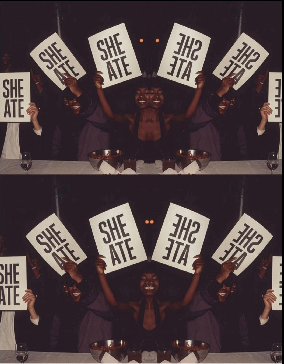 SHE ATE