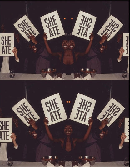 SHE ATE