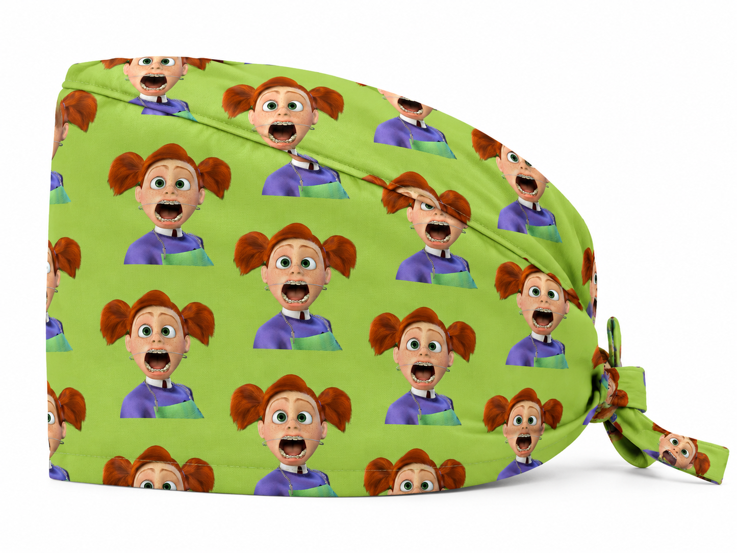 Darla brace-face scrub hat
