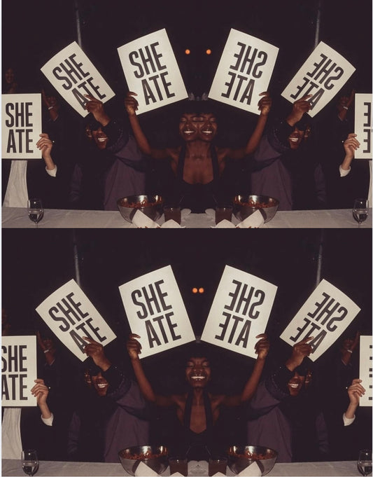 SHE ATE